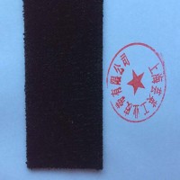 黑短絨糙面帶，黑絨布K-71